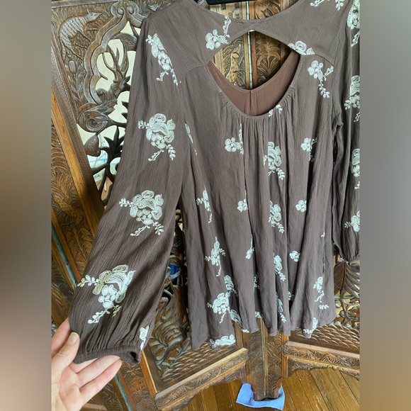 Alter’d State brown long sleeve dress - Picture 3 of 5